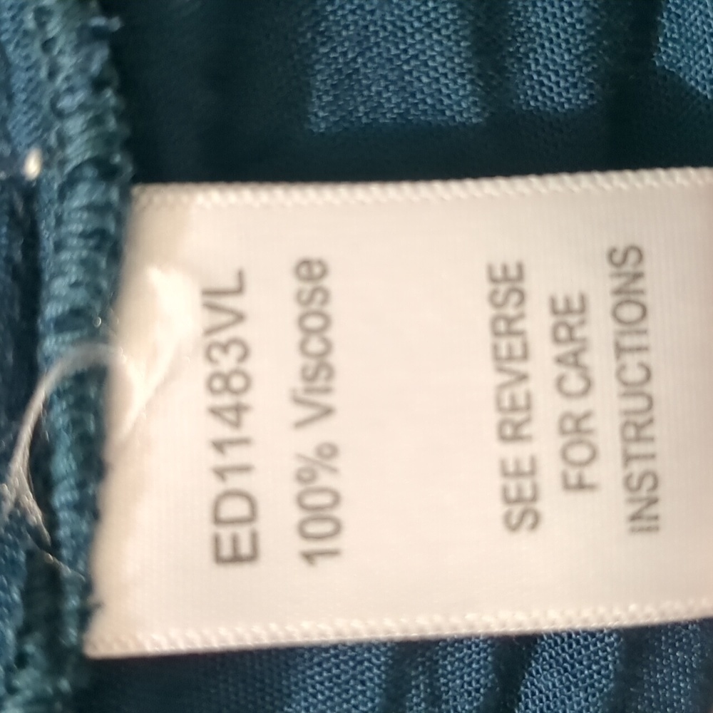 En Creme dress size S 100% Viscose colo blue and white tie dye - Picture 6 of 6